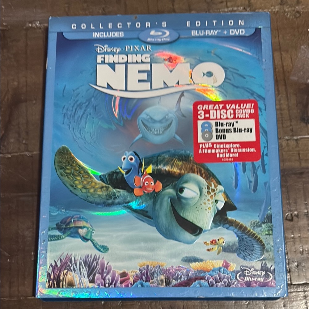 Finding Nemo Collector's Edition Blu-ray + DVD 5/$20